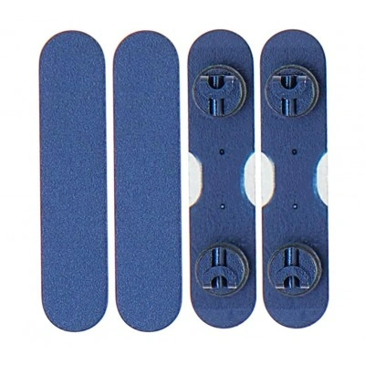 Volume Side Button Outer for Apple iPhone 12 Blue - Plastic Key By Sparestream
