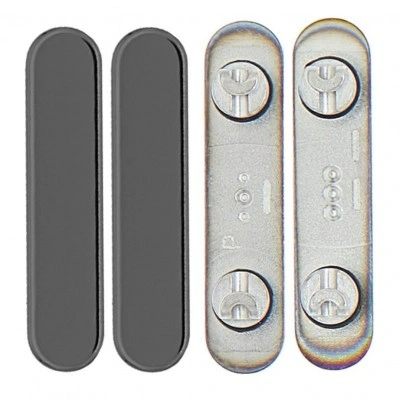 Volume Side Button Outer for Apple iPhone 13 Black - Plastic Key By Sparestream