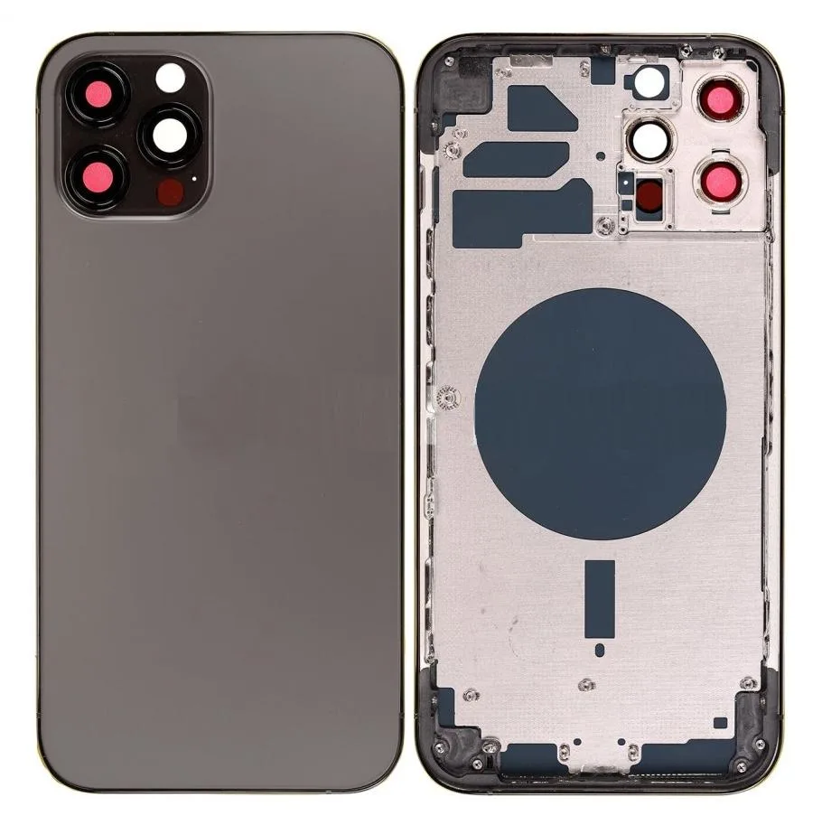 Full Body Housing for Apple iPhone 12 Pro Max - Black By Sparestream