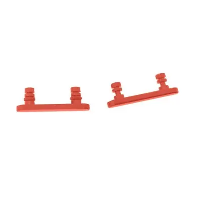 Volume Side Button Outer for Apple iPhone 8 Plus 256GB Red - Plastic Key by Sparestream