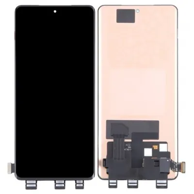 LCD with Touch Screen for OnePlus 12R 5G - Black (display glass combo folder) by Sparestream