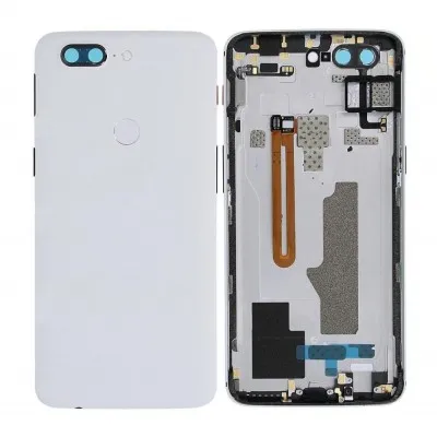 Back Panel Cover for OnePlus 5T - White by Sparestream