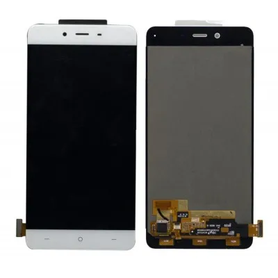 LCD with Touch Screen for OnePlus X - Champagne (display glass combo folder) by Sparestream