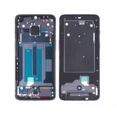 LCD Frame Middle Chassis for OnePlus 7 - Black by Sparestream