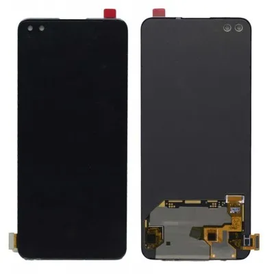 LCD with Touch Screen for OnePlus Nord - Blue (display glass combo folder) by Sparestream
