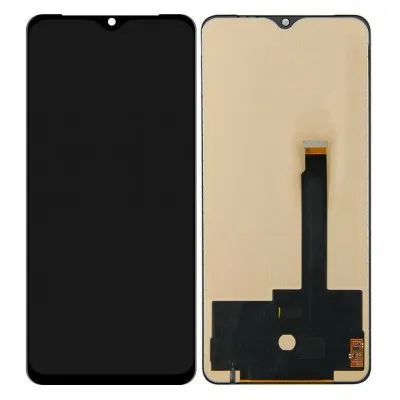 LCD with Touch Screen for OnePlus 7T - White (display glass combo folder) by Sparestream