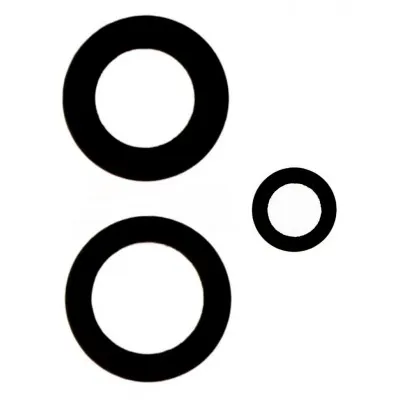 Camera Lens for OnePlus 9 Black by Sparestream