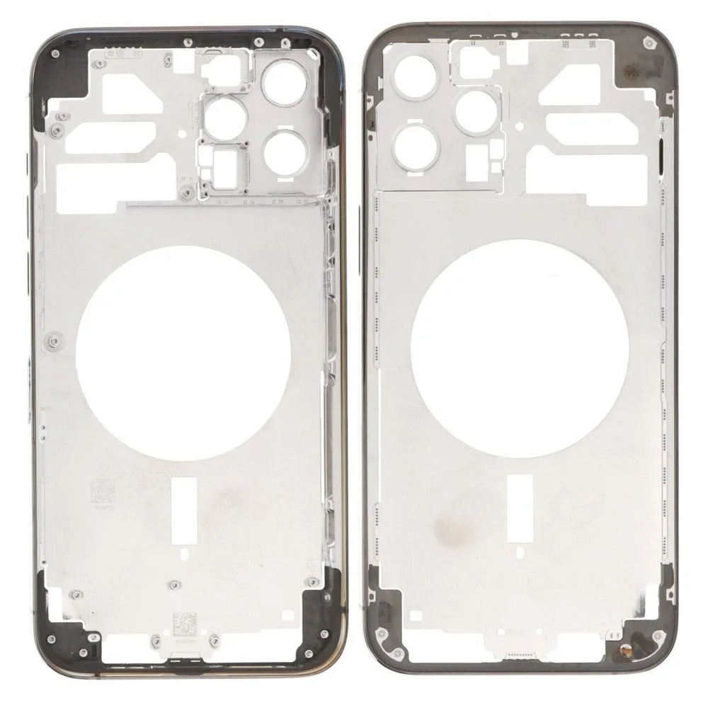 LCD Frame Middle Chassis for Apple iPhone 12 Pro Max - Blue By Sparestream