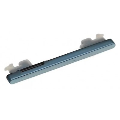 Volume Side Button Outer for Vivo V15 Blue Chrome - Plastic Key by Sparestream