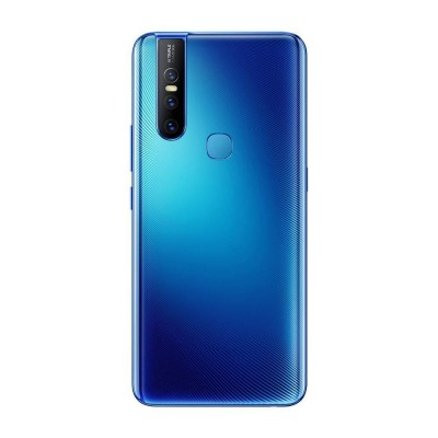 Full Body Housing for Vivo V15 - Blue Chrome by Sparestream