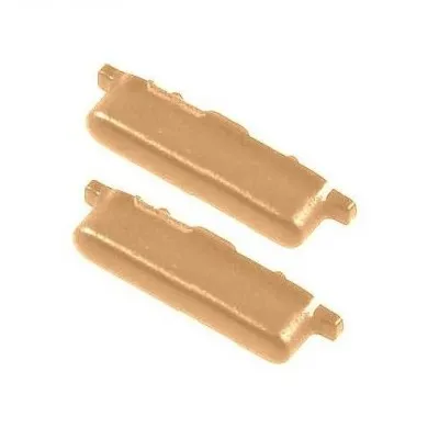 Volume Side Button Outer for OPPO Reno 8 5G Gold - Plastic Key by Sparestream