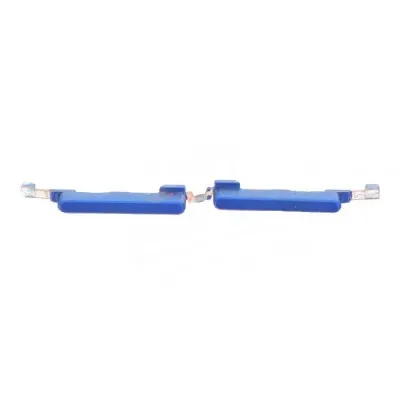 Volume Side Button Outer for Oppo A54 Blue - Plastic Key by Sparestream