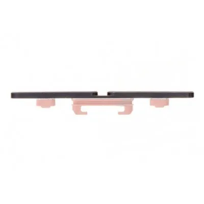 Volume Side Button Outer for Oppo Reno 6 5G Black - Plastic Key by Sparestream