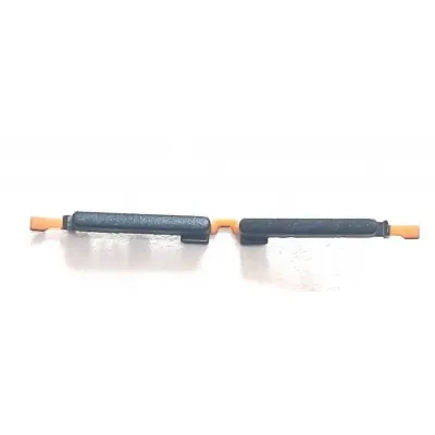 Volume Side Button Outer for Oppo A55 Black - Plastic Key by Sparestream