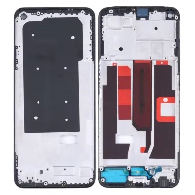 LCD Frame Middle Chassis for OnePlus Nord N200 5G - Black by Sparestream