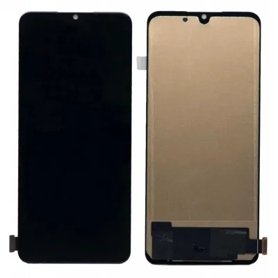 LCD with Touch Screen for OPPO F17 - Silver (display glass combo folder) by Sparestream
