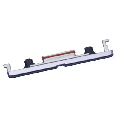 Volume Side Button Outer for Oppo Reno 3 Pro White - Plastic Key by Sparestream