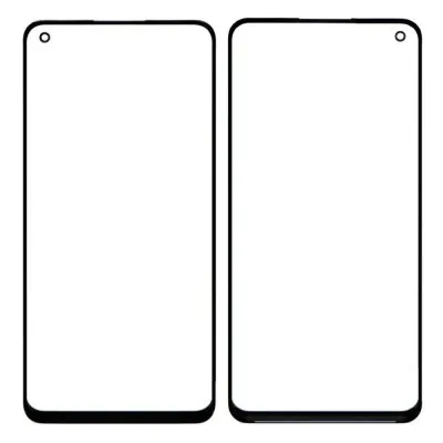 Front Glass for Oppo F21 Pro - Black by Sparestream