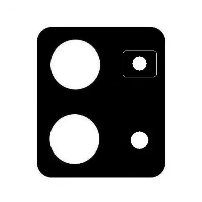 Camera Lens for Oppo F21 Pro Black by Sparestream