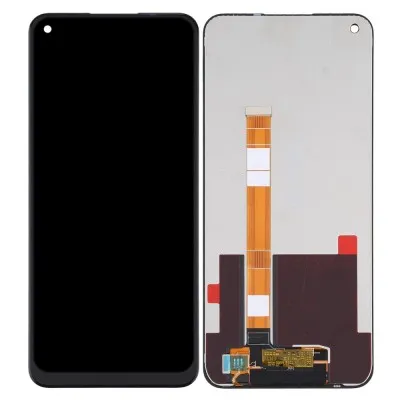LCD with Touch Screen for Oppo A53 2020 - White (display glass combo folder) by Sparestream