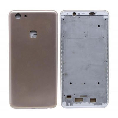 Full Body Housing for Vivo V7 Plus - Gold by Sparestream