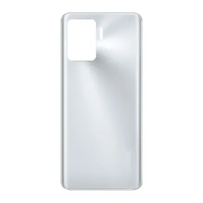 Back Panel Cover for Oppo F19 Pro - Silver by Sparestream