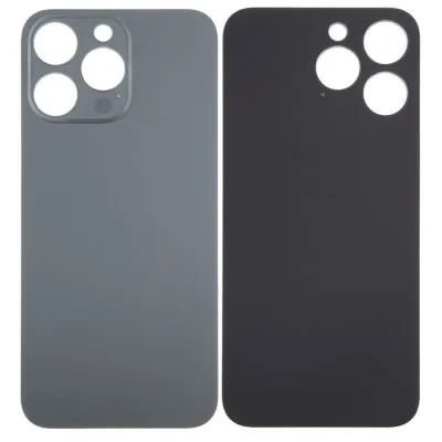 Back Panel Cover for Apple iPhone 15 Pro Max - Black by Sparestream