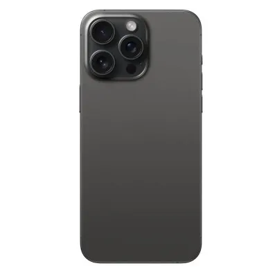 Full Body Housing for Apple iPhone 15 Pro Max - Black by Sparestream