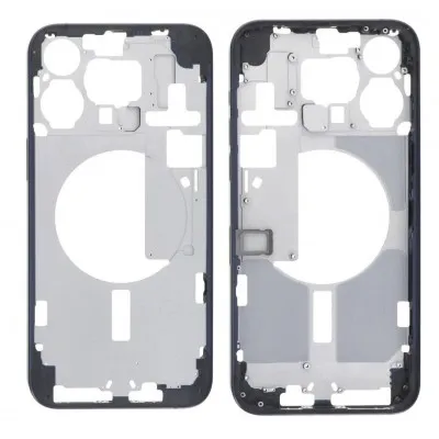 LCD Frame Middle Chassis for Apple iPhone 15 Pro Max - Blue by Sparestream