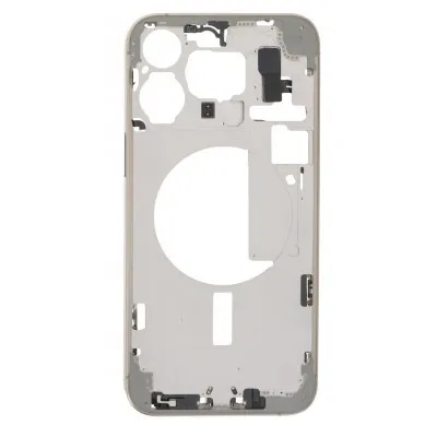 LCD Frame Middle Chassis for Apple iPhone 15 Pro Max - Gold by Sparestream
