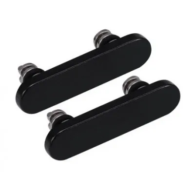 Volume Side Button Outer for Apple iPhone 15 Pro Max Black - Plastic Key by Sparestream