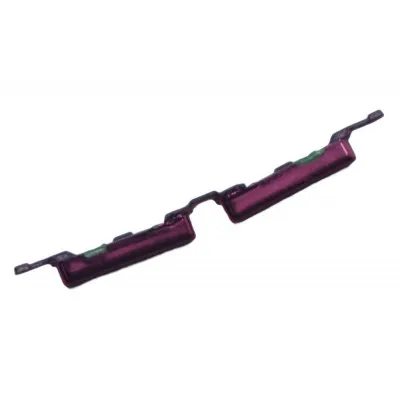 Volume Side Button Outer for Oppo F9 (F9 Pro) Red - Plastic Key by Sparestream