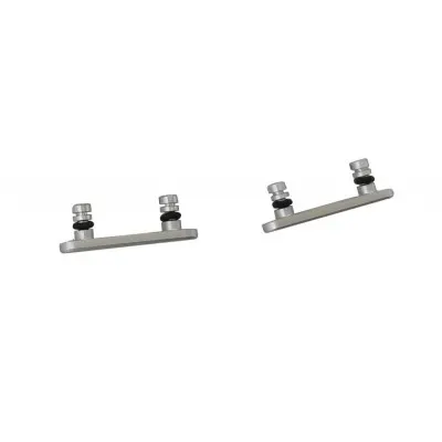 Volume Side Button Outer for Apple iPhone 8 Plus Silver - Plastic Key by Sparestream