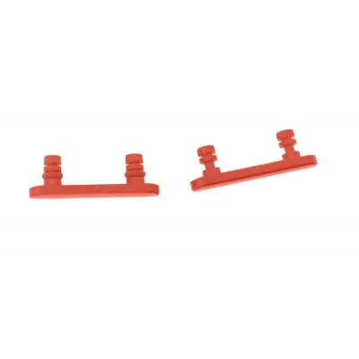 Volume Side Button Outer for Apple iPhone 8 Plus Red - Plastic Key by Sparestream