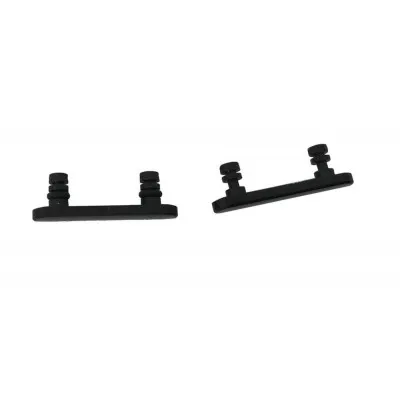 Volume Side Button Outer for Apple iPhone 8 Plus Black - Plastic Key by Sparestream