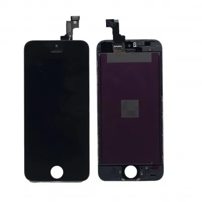 LCD with Touch Screen for Apple iPhone SE - Black (display glass combo folder) by Sparestream