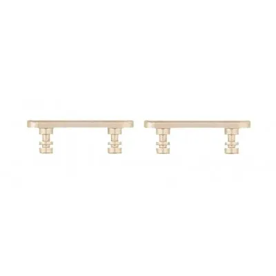 Volume Side Button Outer for Apple iPhone 7 128GB Gold - Plastic Key by Sparestream
