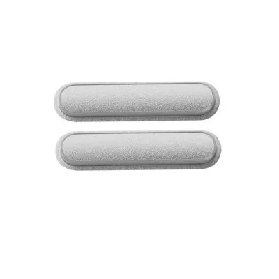 Volume Side Button Outer for Apple iPad 10.2 2021 Silver - Plastic Key by Sparestream