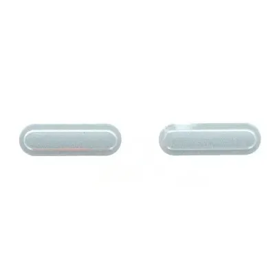 Volume Side Button Outer for Apple iPad 9.7 2018 White - Plastic Key by Sparestream