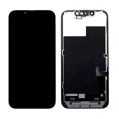 LCD with Touch Screen for Apple iPhone 13 mini - Red (display glass combo folder) by Sparestream