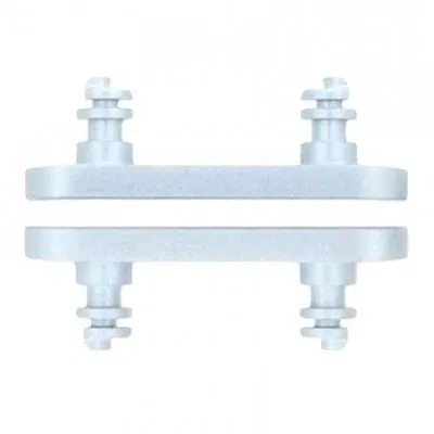 Volume Side Button Outer for Apple iPhone 15 White - Plastic Key by Sparestream
