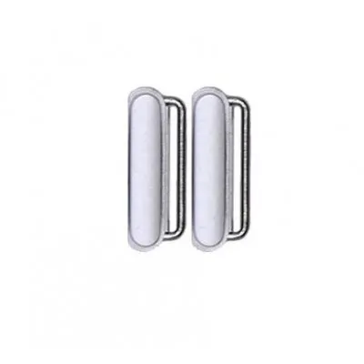 Volume Side Button Outer for Apple iPhone 6s Plus White - Plastic Key by Sparestream