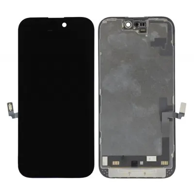 LCD with Touch Screen for Apple iPhone 16 - Pink (display glass combo folder) by Sparestream