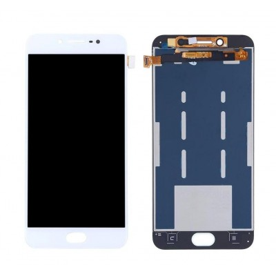 LCD with Touch Screen for Vivo V5 - White (display glass combo folder) by Sparestream
