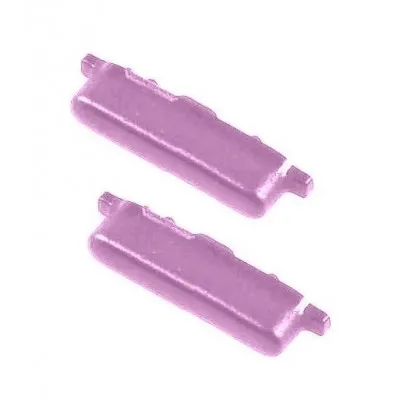 Volume Side Button Outer for Apple iPhone 16 Pink - Plastic Key by Sparestream