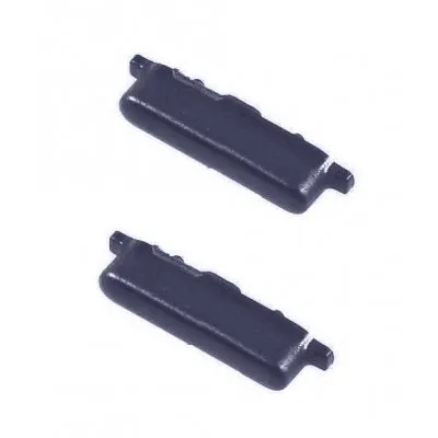 Volume Side Button Outer for Apple iPhone 15 Pro Black - Plastic Key by Sparestream