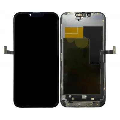 LCD with Touch Screen for Apple iPhone 13 Pro Max - Silver (display glass combo folder) by Sparestream