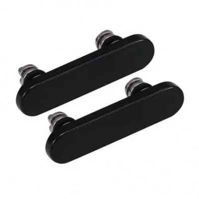 Volume Side Button Outer for Apple iPhone 16 Plus Black - Plastic Key by Sparestream