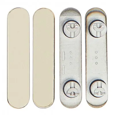 Volume Side Button Outer for Apple iPhone 13 Pro Max Gold - Plastic Key by Sparestream