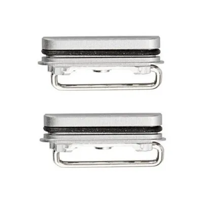 Volume Side Button Outer for Apple iPhone 6s 32GB Silver - Plastic Key by Sparestream